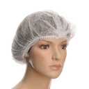 CLIP Faltenkappen - weiß 100 Stk.