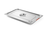 DECKEL für GN-Behälter mit SILIKONDICHTUNG mit Ausschnitt für GN 1/4 Griffe - 265x162