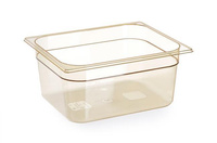 GN 1/2-Behälter aus gegrilltem Aluminium für hohe Temperaturen 65 mm