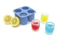 Glasförmiger Eiswürfelbehälter