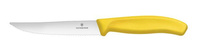 Victorinox Swiss Classic Pizzamesser, gezahnt, scharfe Spitze, gelb