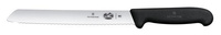 Victorinox Fibrox Brotmesser, gezahnt, schwarz