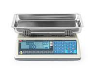 LCD-Waage mit Legalisierung, Serie EGE, tiefe Schale, 30 kg