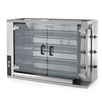 Gasbräter für 12-15 Hähnchen