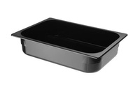 Eiswürfelschale aus Polycarbonat schwarz 360x165x(H)120 mm