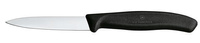 Victorinox Swiss Classic Gemüsemesser, glatt, 8 cm, schwarz