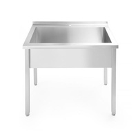 1-Kammer-Billardtisch ohne Blende Budget Line - geschraubt 800x600x(H)850