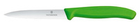 Victorinox Swiss Classic Gemüsemesser, gezahnt, 100mm, grün