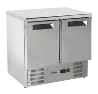 Kühltische mit Arbeitsplatte aus Edelstahl 4 Schubladen