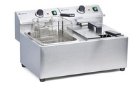 MASTERCOOK Friteuse - 2 x 8 l