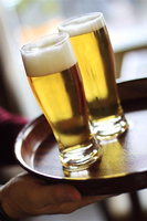 Serviertablett - rund, hoher Rand Ø 420, H 30 mm