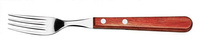 Steakgabel-Set "GAUCHO", Blister, 6-teilig, Churrasco-Linie, rot
