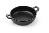Little Chef mini schwarzer Kochtopf - rund