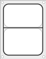 Matrize für Duni Siegelmaschine DF10 für zweiteilige Schale 227x178 mm