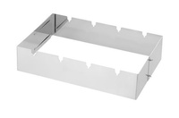 Rechteckiger Grillaufsatz Churrasco line, 530x350x117 mm