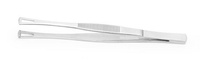 Pinzette mit quadratischen Spitzen, mit Löchern, (L)145mm
