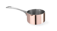 Miniatur-Kasserolle mit Ausguss Durchmesser 75x(H)40