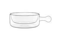 Doppelwandige Vorspeisenschale, 2er-Set. 250 ml