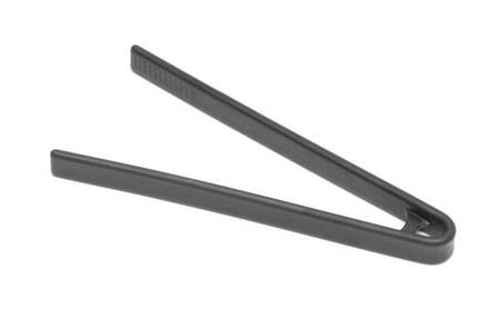 Silikonpinzette, schwarz, (L)170mm