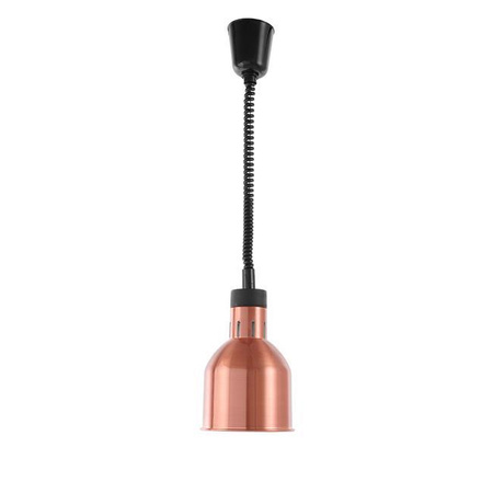 Lampa do podgrzewania potraw - wisząca - śr.175x(H)250mm miedziana