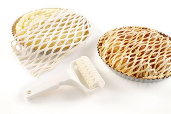 Ausstechwalze für Teiggittermuster