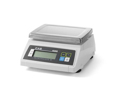 Küchenwaage, wasserdicht mit Eichung 2 kg