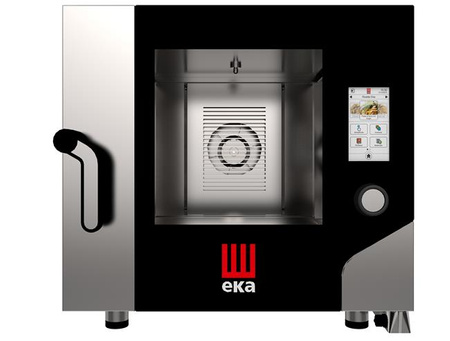 Millenial 5 x GN 1/1 Elektro-Kombi-Dampfbackofen mit direkter Dusche, Bildschirm ...