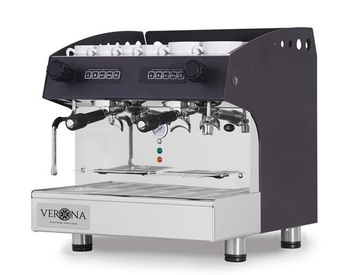 JULIA Kompakt-Kaffeemaschine, 2-Gruppen, automatisch, schwarz