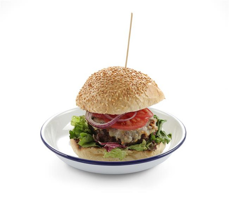 Tief emaillierte Platte, Durchmesser 240 mm