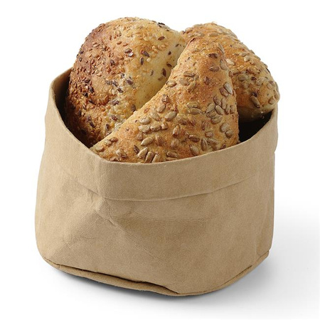 Papiertüte für Brot schwarz