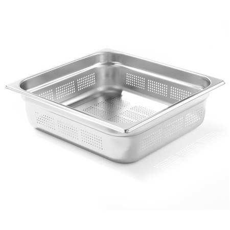 GN 2/3 Behälter - gelocht Profi Line Höhe 100 mm
