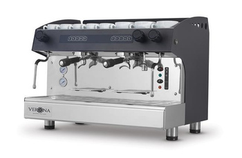 JULIA Kaffeemaschine, 2-Gruppen, automatisch, schwarz