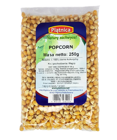 Popcorn 250g