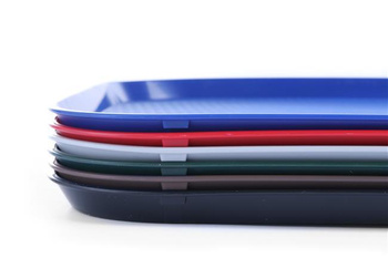 Polypropylen-Schale - FAST FOOD 350x450 blau