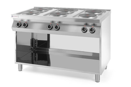 KUCHNIA ELEKTRYCZNA 6-PŁYTOWA KITCHEN LINE NA PODSTAWIE OTWARTEJ