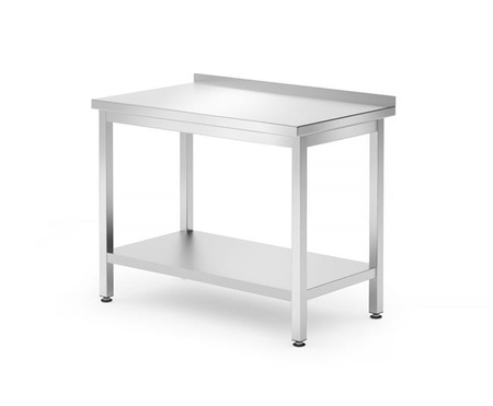 Wandtisch mit Regal Budget Line - geschraubt 800x600x(H)850