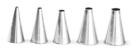 Gerade Muffenenden mit 2 mm Durchmesser