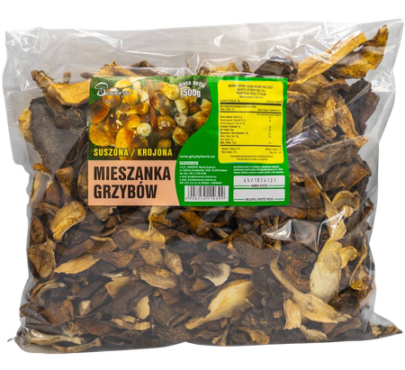 Grzyby suszone mieszanka grzybów leśnych 500g