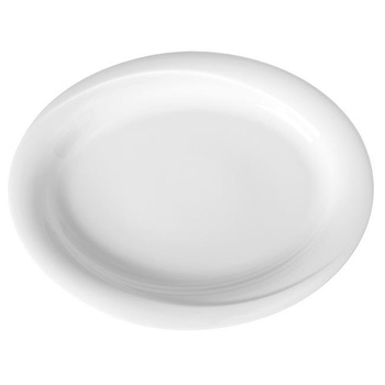 Porzellan Exclusiv ovale Platte 340x270 mm [1 Stück]