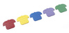 Deckel für GN-Behälter mit farbigen Clips GN 1/1 - 530x325