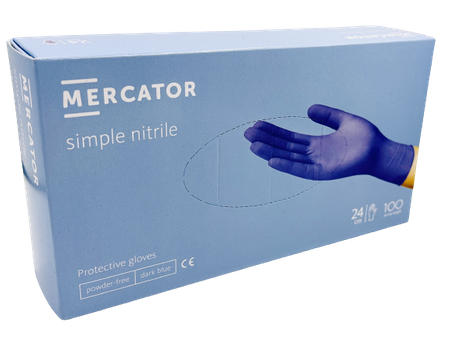 NITRIL-HANDSCHUHE 100 STK. BLAU