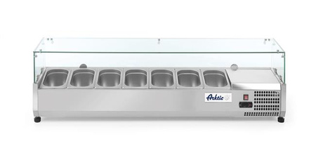 Nadstawa chłodnicza GN 1/4, Arktic, 8x GN 1/4, 230V/180W, 1805x335x(H)460mm