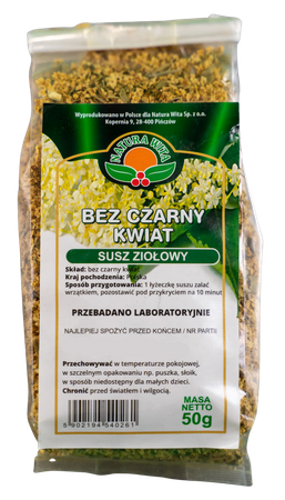 Bez czarny kwiat 50g