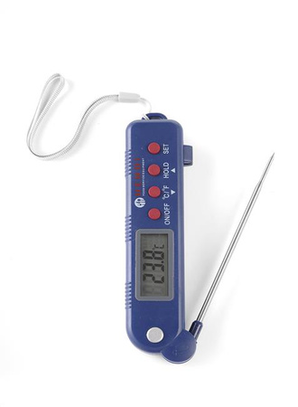 Digitales Thermometer mit klappbarem Fühler