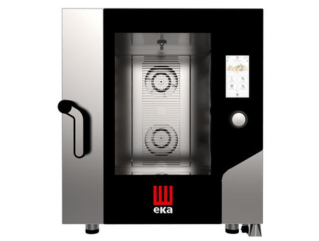 Millenial 7 x GN 1/1 Elektro-Kombi-Dampfbackofen mit direkter Dusche, Bildschirm...
