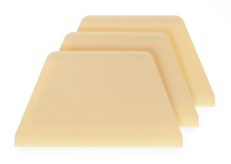 Teigspachtel 3er Set. - Trapezförmig