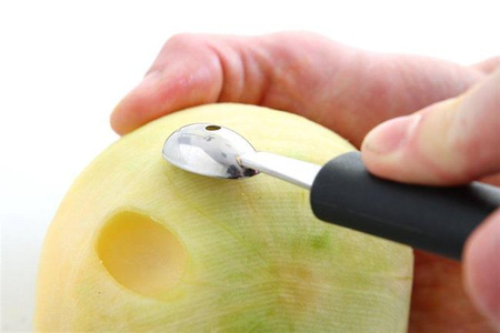 Dekoratives Messer für Kugeln - einfach oval