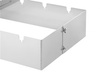 Rechteckiger Grillaufsatz Churrasco line, 530x350x117 mm