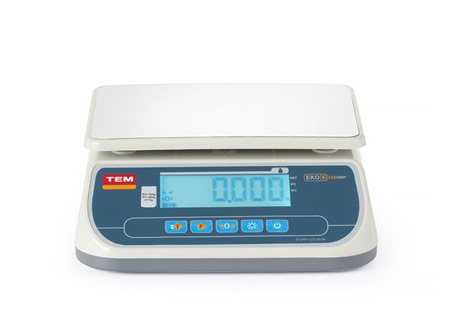 LCD-Ladenwaage mit Eichung, Serie SRP+, 30 kg