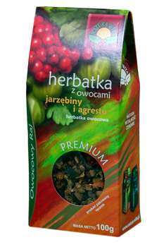 Herbatka z owocami jarzębiny i agrestu 100g